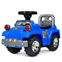 Дитяча каталка-толокар Bambi HZ 553-4 Джип синій**