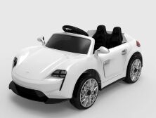 Ел-мобіль FL1718 EVA WHITE легкова на Bluetooth 2.4 G Р/У 2*6V4.5AH мотор 2*25W 110*57*49 /1/