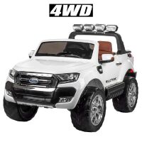 Дитячий електромобіль Ford Ranger M 3573EBLR-1 з м'яким сидінням білий**