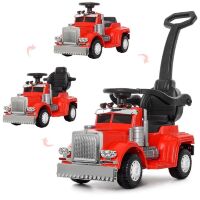 Дитячий одномісний електромобіль Толокар Каталка Вантажівка BAMBI M 4110R-3 червоний**