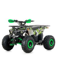 Дитячий квадроцикл HB-EATV1450H-5(MP3) мотор 1450W безщітковий 5 акумуляторів зелений