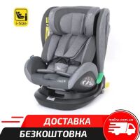 Автокрісло дитяче EL CAMINO I-Trust PLUS ME 1081-1 Pale Pink група 1 2+ поворот на 360 / рожеве для дівчинки