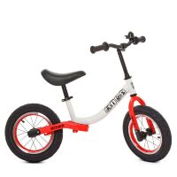Беговел дитячий PROFI KIDS M 5460A-7 12 дюймів біло-червоний**