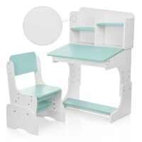Дитяча парта зі стільчиком растишка Bambi FB2071-4 м'ятна**