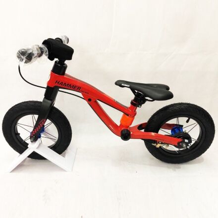 Беговел-велобіг від дитячий HAMMER HS-1 магнієва рама і вилка червоний