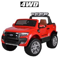 Дитячий електромобіль Ford Ranger M 3573EBLR-3 з м'яким сидінням червоний**