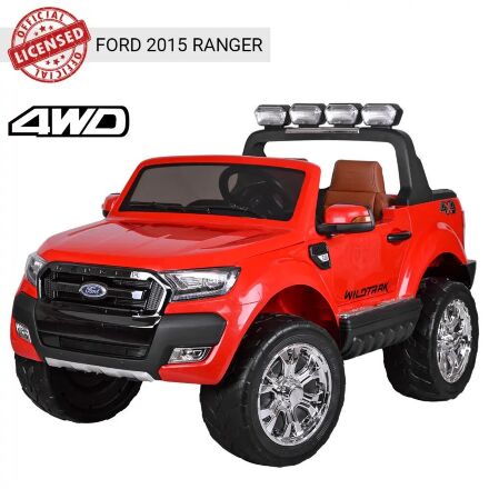 Дитячий електромобіль Ford Ranger M 3573EBLR-3 з м'яким сидінням червоний**