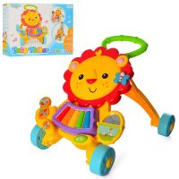 Каталка-ходунки-штовхач 869-52 ігровий центр телефон музика світло**