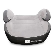 Дитяче автокрісло-бустер Lorelli (Bertoni) Safety Junior Fix An Black Crown від 3 до 12 років (15-36 кг) чорний
