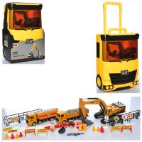 Дитячий ігровий набір Будтехніка 8820 дорожні знаки у валізі