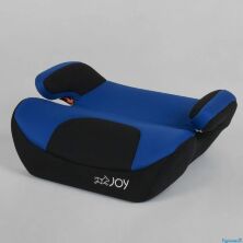 Бустер автомобільний дитяче автокрісло JOY 27151 група 2-3 вага дитини 15-36кг чорно-синій