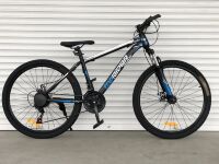 Велосипед спортивний TopRider 611 колеса 24 дюймів / Shimano / сталева рама / колір синій