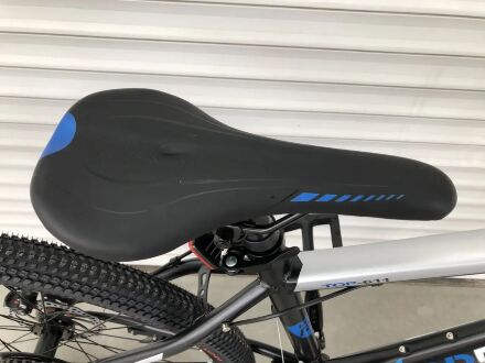 Велосипед спортивний TopRider 611 колеса 24 дюймів / Shimano / сталева рама / колір синій