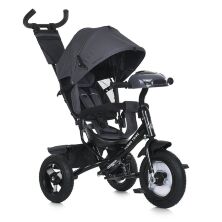 Триколісний велосипед-коляска TURBOTRIKE MT 1006-2 вільний хід коліс, пульт, світло, сумка, гальмо, графітовий