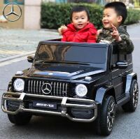 Дитячий двомісний електромобіль машина джип Bambi Racer 4WD Мерседес M 4259EBLRS-2 автопокраска чорний **