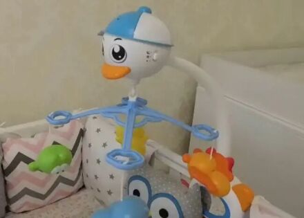 Музичний мобіль Huile Toys "Лебідь" (858)