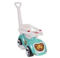 Дитяча каталка Машина-Толокар з батьківською ручкою ORION 809 "Лапка" бірюза