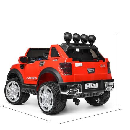 Дитячий електромобіль Джип Ford M 3579EBLR-3 червоний **