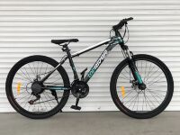 Велосипед гірський спортивний S200 HAMMER колеса 29 дюймів рама алюміній чорно-синій