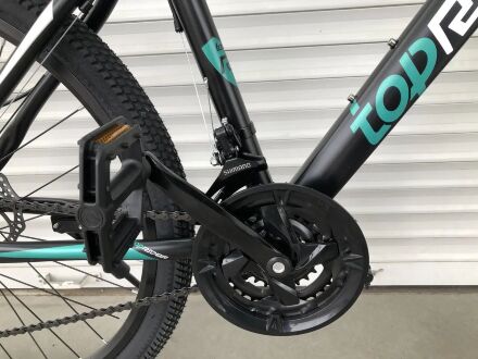 Велосипед гірський спортивний S200 HAMMER колеса 29 дюймів рама алюміній чорно-синій