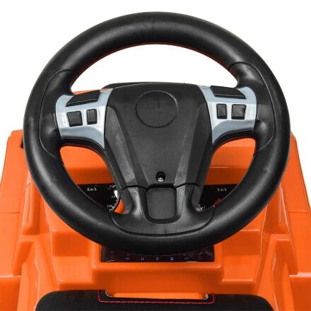 Дитяча машинка каталка-толокар Bambi 2 в 1 M 4121L-4 батьківська ручка музика світло синій