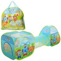Дитячий ігровий намет Bambi MR 0033 з тунелем "Тваринки" в сумці**