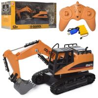 Будівельна техніка Трактор, Екскаватор на р/у А8863-26 звукові та світлові ефекти. На радіокеруванні**