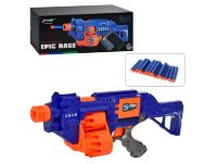 Іграшковий автомат-бластер G2. Стріляє м'якими кулі і присосками. Працює від батарейок