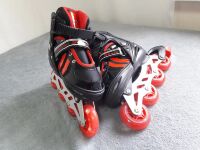 Дитячі Ролики Best Rolllers Чорні — Червоні 9031 Розмір "M" 35-38