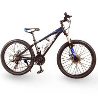 Підлітковий велосипед колеса 20 дюймів S300 BLAST-БЛАСТ Чорно-Жовтий