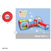 Ігровий Дитячий намет A999-339 з тунелем у сумці