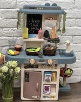 Дитяча кухня з водою та парою Limo Toy 889-221 світло, звук, 42 предмети