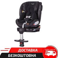 Дитяче автокрісло CARRELLO Asteroid+ CRL-15801 Onyx Black 0+1/2/3 ISOFIX з поворотом та опорною стійкою