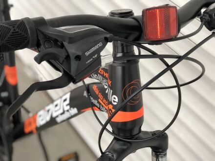 Велосипед гірський спортивний S200 HAMMER колеса 29 дюймів рама алюміній чорно-синій