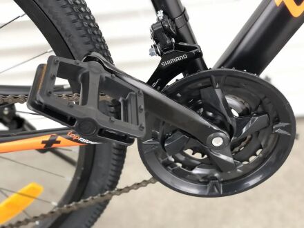 Велосипед гірський спортивний S200 HAMMER колеса 29 дюймів рама алюміній чорно-синій