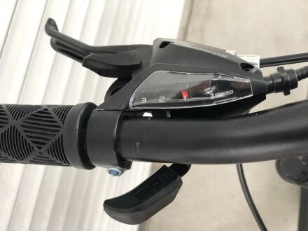 Велосипед гірський спортивний S200 HAMMER колеса 29 дюймів рама алюміній чорно-синій