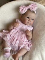 Вініловий ПУПС принцеса ручної роботи Baby Born - справжнє немовля! Лялька з живими очима, з соскою