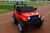 Дитячий двомісний електромобіль на управлінні Джип Jeep T-7843 на EVA колесах з MP3 / червоний