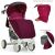 Дитяча коляска EL CAMINO ME 1011L ZETA BURGUNDY RED