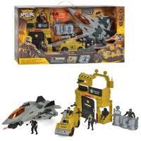 Військовий Ігровий набір для хлопчика E3109-40 Літак, Машина, База та солдати. Набір військової техніки