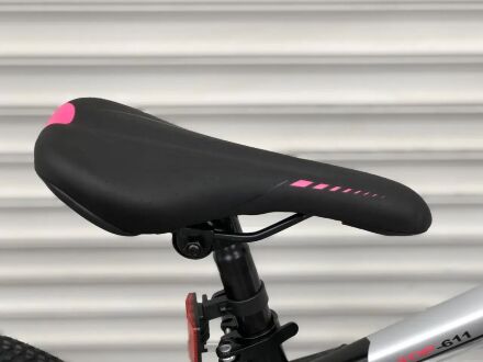 Велосипед спортивний TopRider 611 колеса 24 дюймів / Shimano / сталева рама / колір рожевий