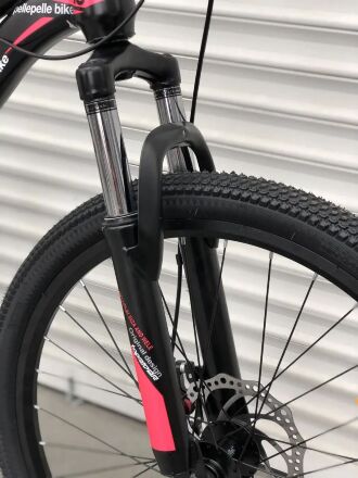 Велосипед спортивний TopRider 611 колеса 24 дюймів / Shimano / сталева рама / колір рожевий