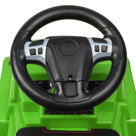 Дитяча машинка каталка-толокар Bambi 2 в 1 M 4121L-4 батьківська ручка музика світло синій