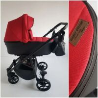 Універсальна дитяча коляска-трансформер E M M I з модульною системою 2в1/бежева