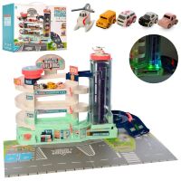 Дитячий Чотириповерховий Гараж Парковка Т103-11А Іграшковий Паркінг для машин