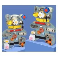 Дерев'яна іграшка Бизиборд MD 1751 ведмедик**