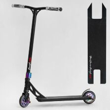 Трюковий двоколісний самокат Best Scooter N-43005 "Freestyle" з ПЕГАМ / HIC-система Алюмінієвий диск і дека