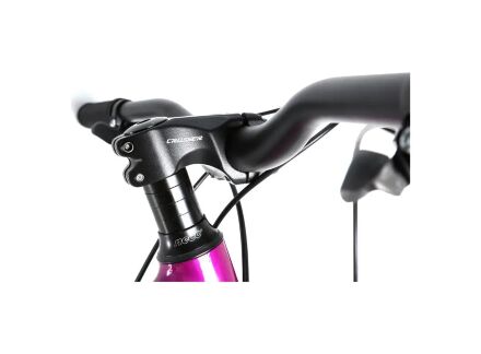 Спортивний Гірський алюмінієвий велосипед 26д Crosser P6-2 з дисковими гальмами Shimano/для дівчаток Фіолетовий