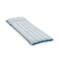 Надувний велюр матрац-ліжко INTEX 67997 сірий