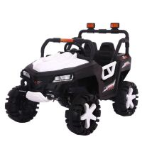 Дитячий двомісний електромобіль на управлінні Джип 4WD T-7844 на EVA колесах з MP3 / червоний